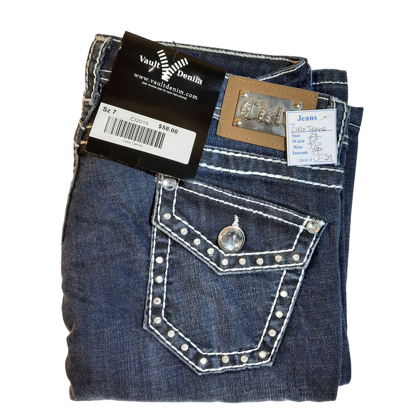 NWT Women's Bootcut Jeans Size 28