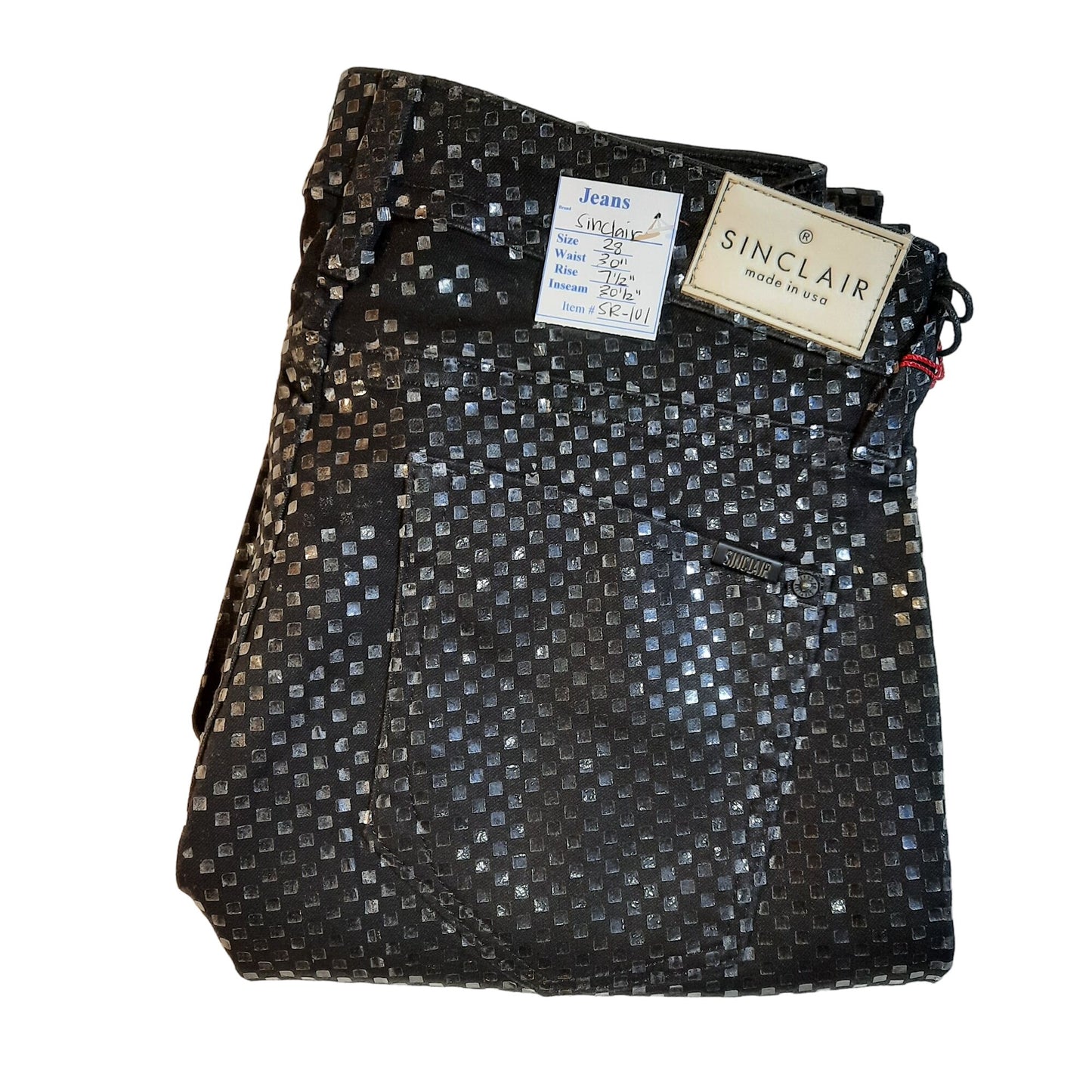 NWT Women's Black Jeans Size 28