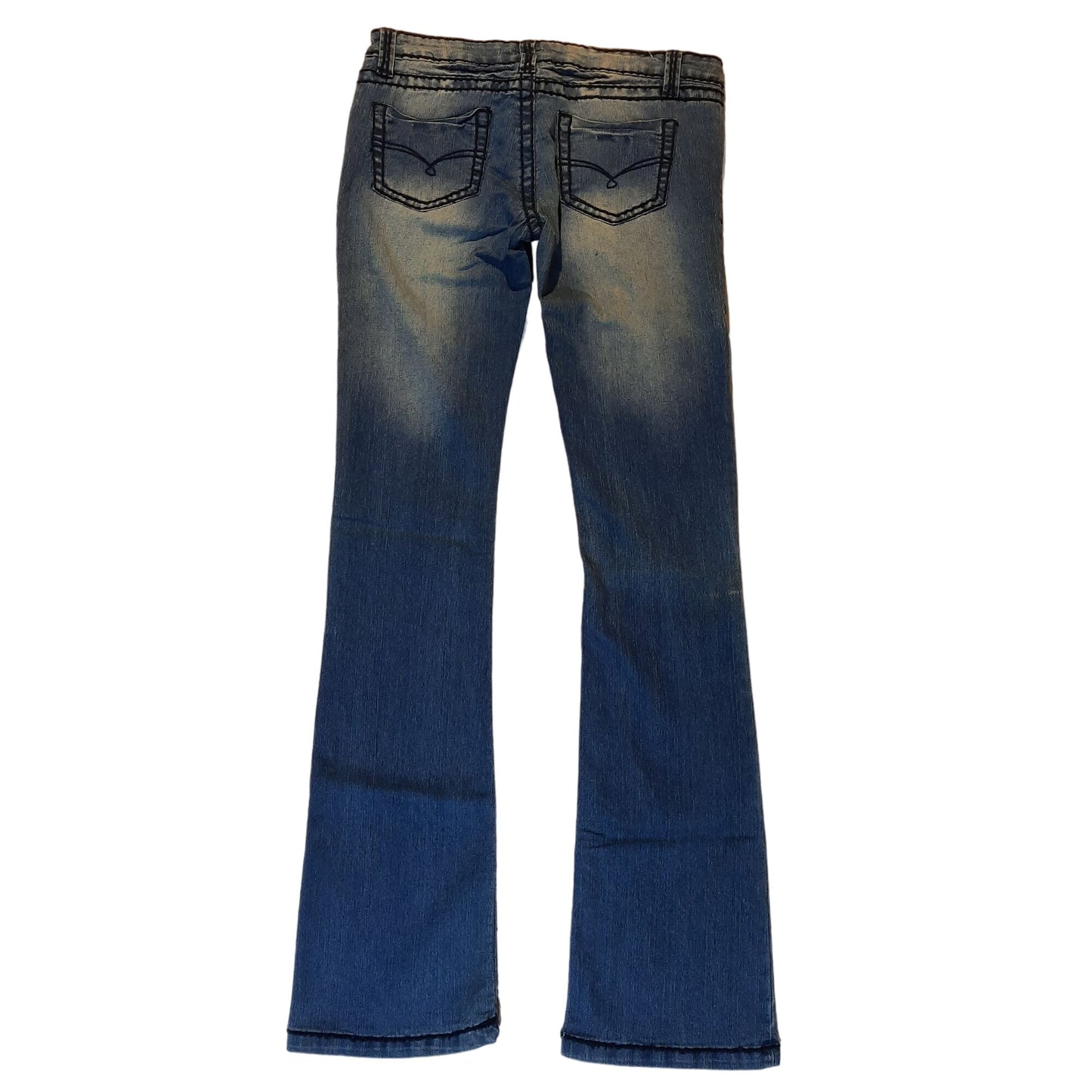 NWT Women's Blue Denim Wide Leg Jeans Size 9