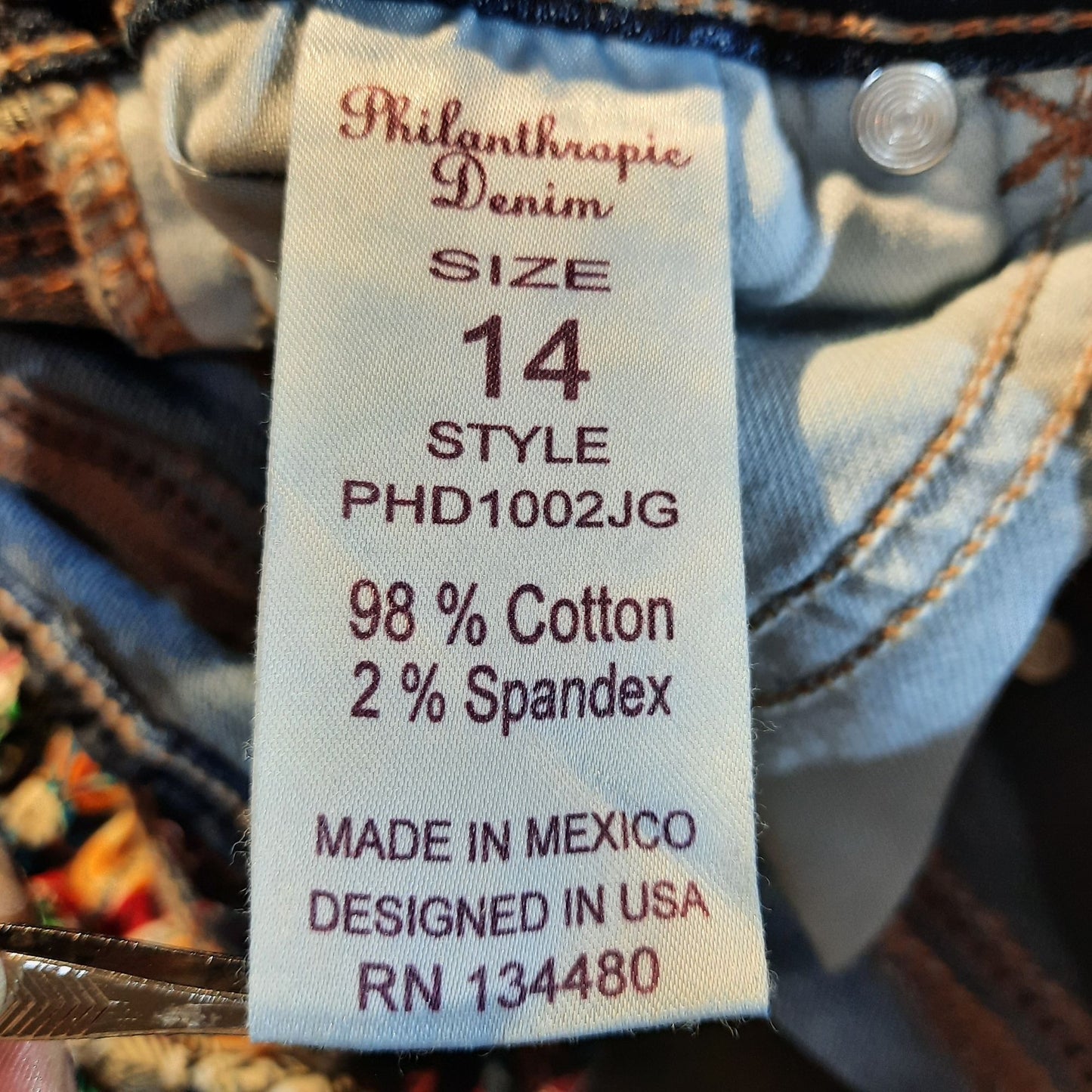 NWT Women's Straight Leg Jeans Size 14k