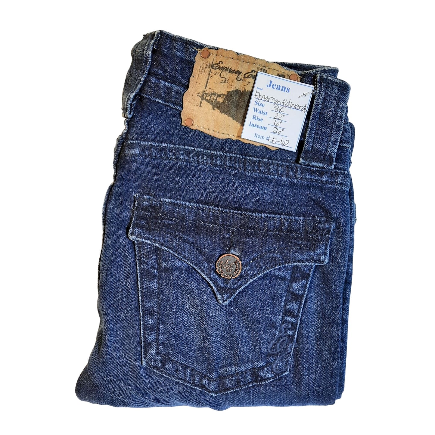 NWT Women's Denim Straight Leg Jeans -Size 8K