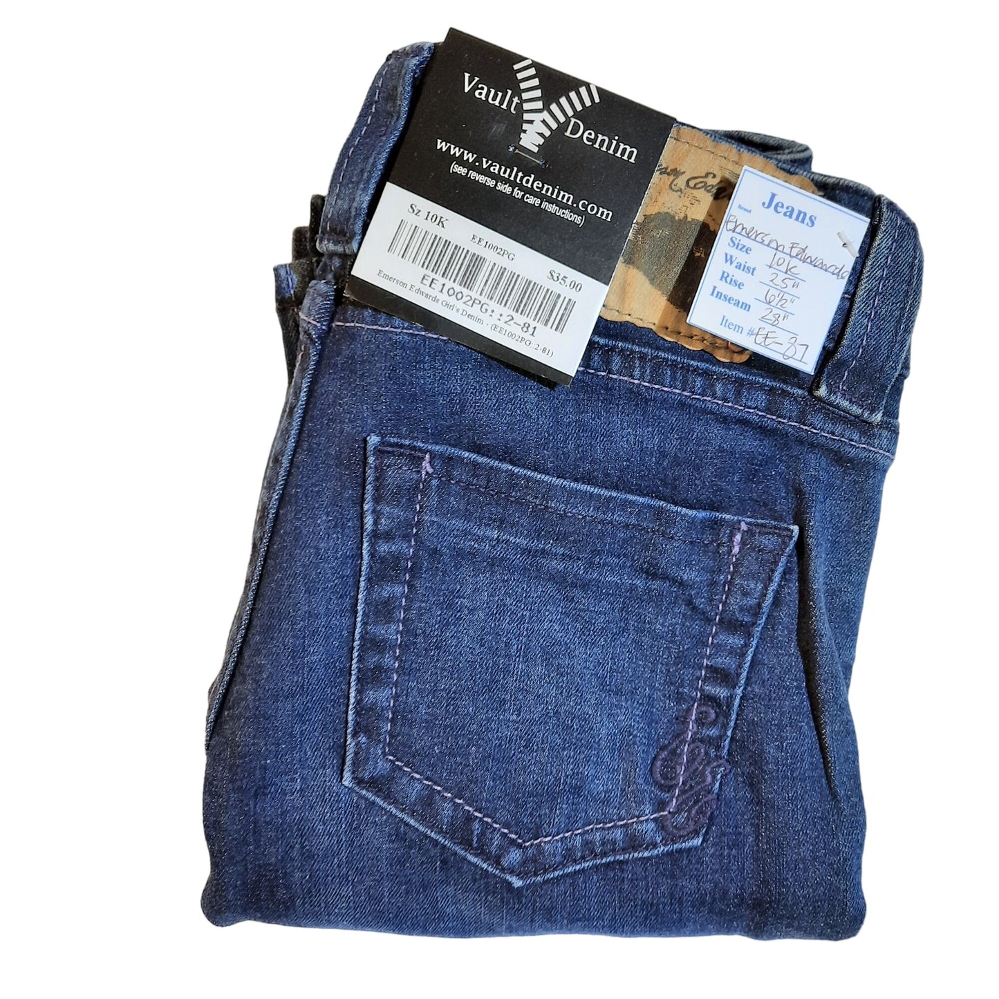 NWT Women's Denim Straight Leg Jeans Size 10k