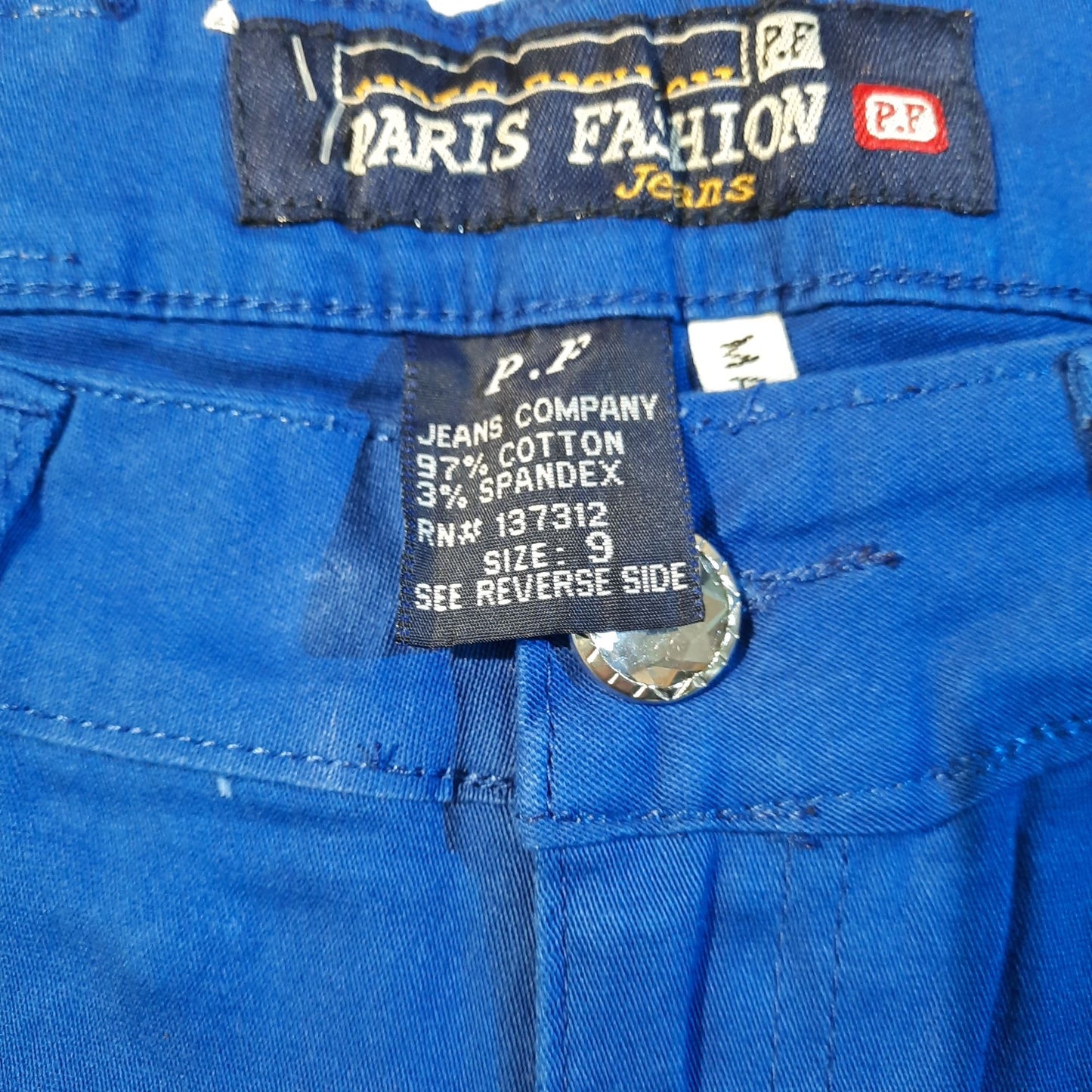NWT Women's Blue Shorts Size 9