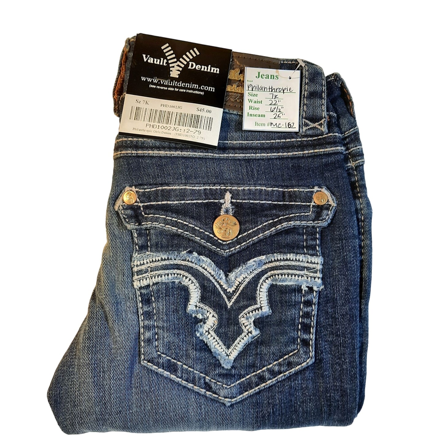 NWT Women's Straight Leg Denim Jeans Size 7k