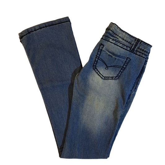 NWT Women's Blue Denim Wide Leg Jeans Size 9