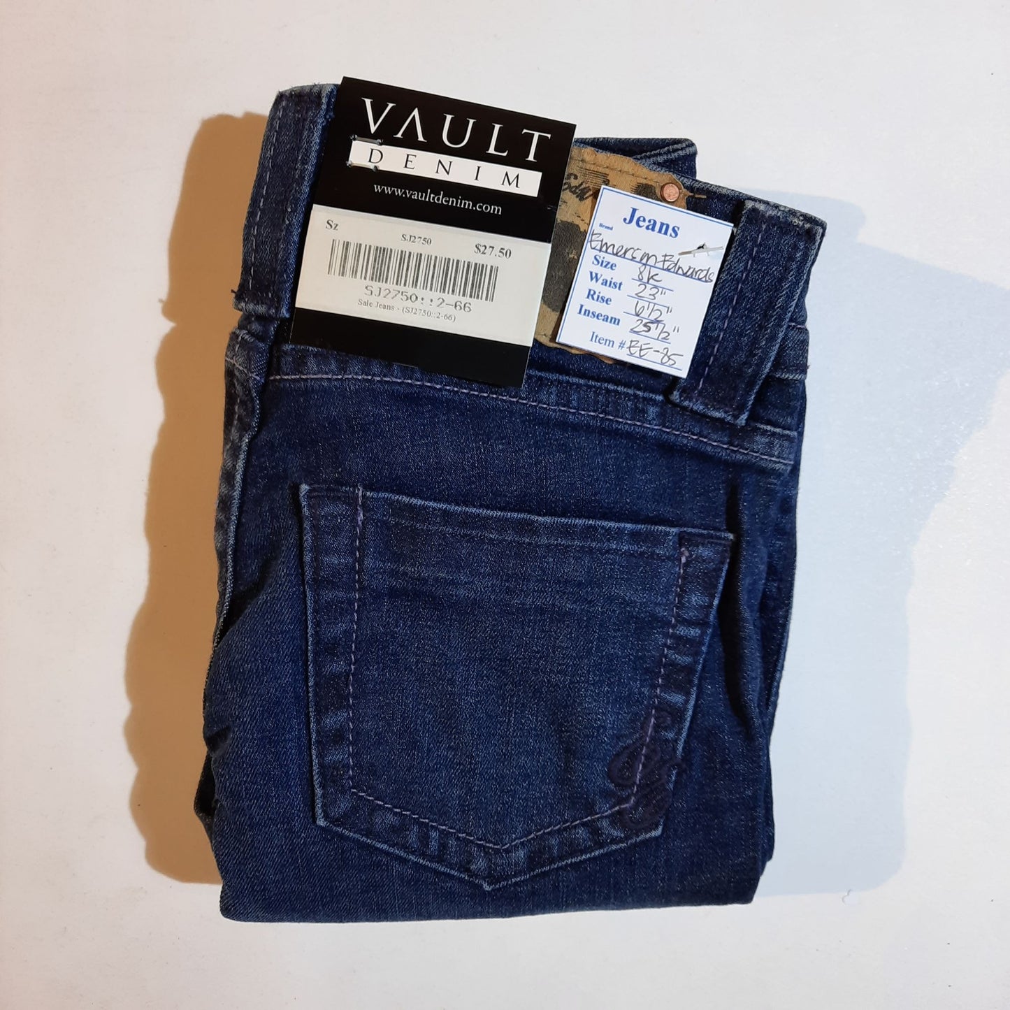 NWT Women's Denim Straight Leg Jeans Size 8k