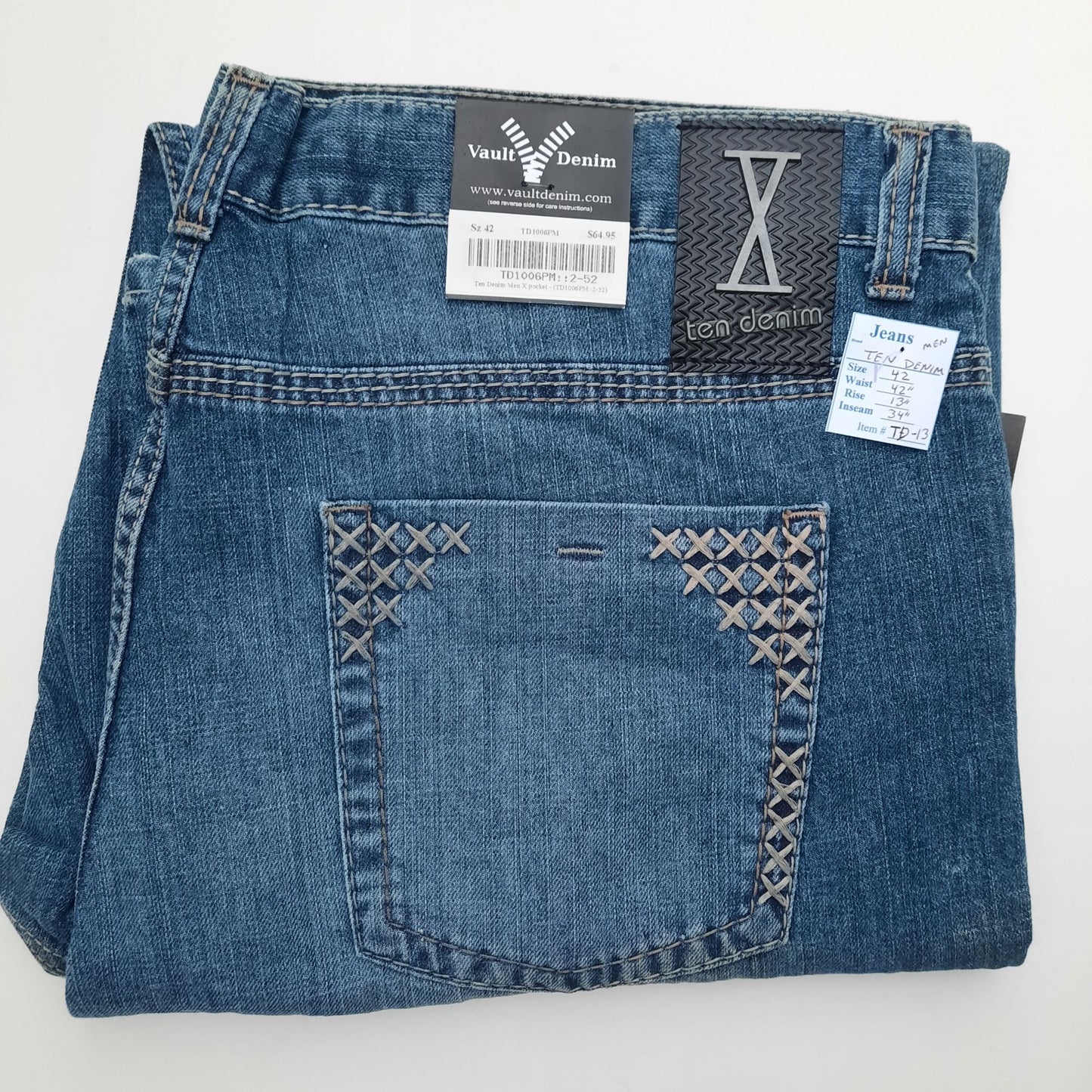 NWT Women's Capri Jeans Size 42 "Ten Denim"