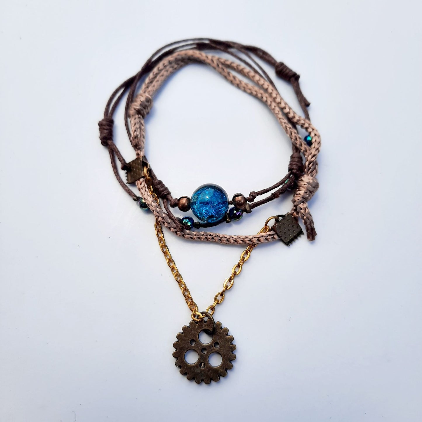 Vintage Like Multipurpose Handmade Bracelet