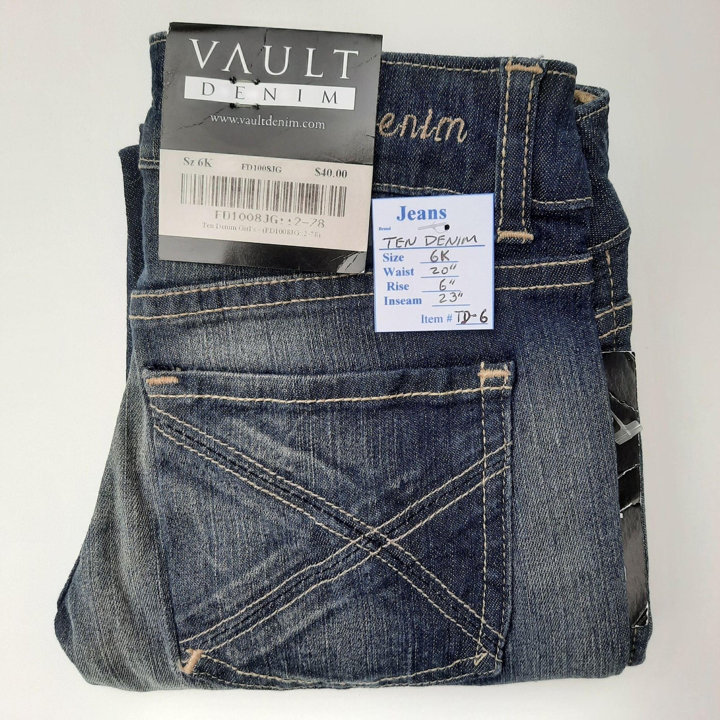 NWT "TEN DENIM" Jeans Size 6K