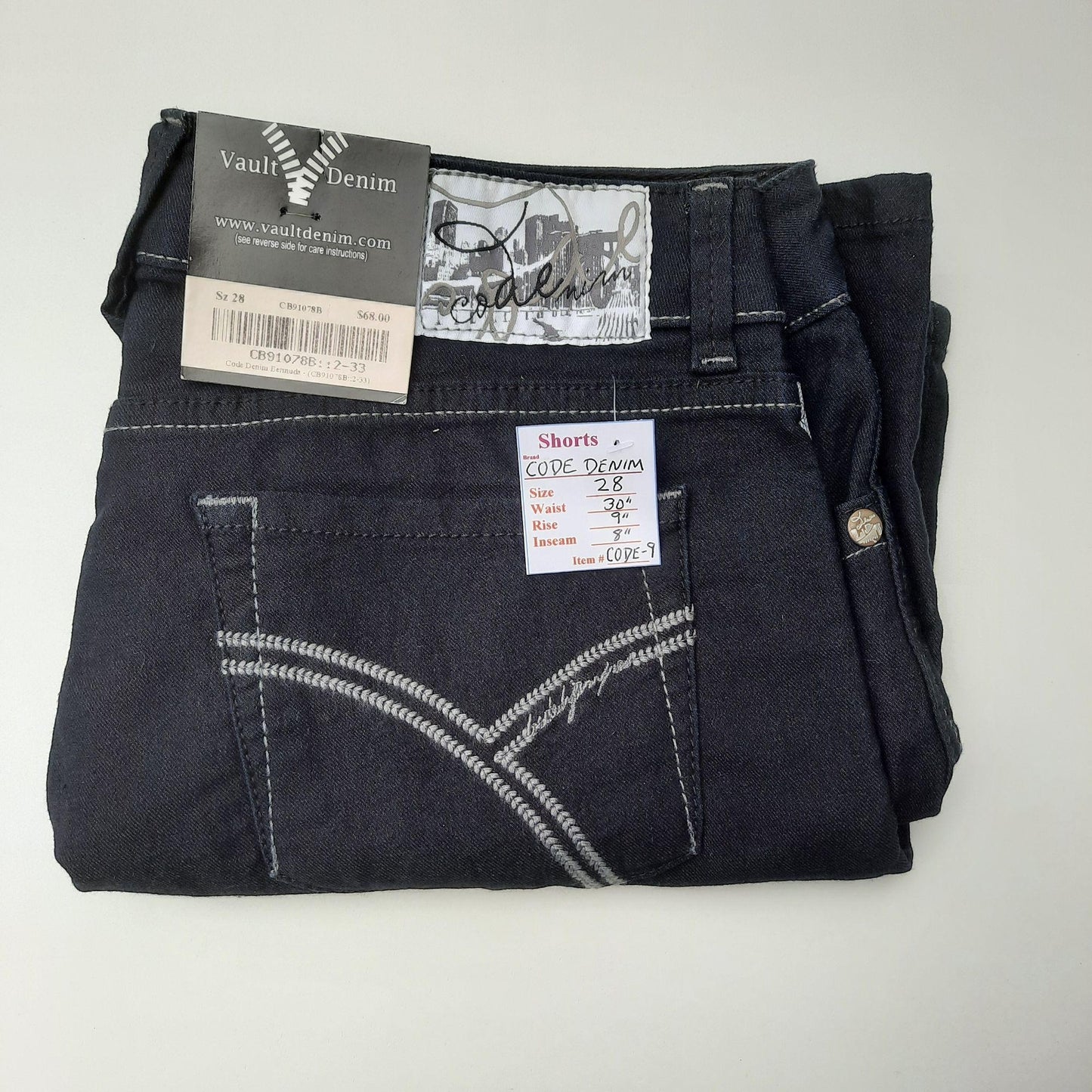 NWT "CODE DENIM" Shorts Size 28