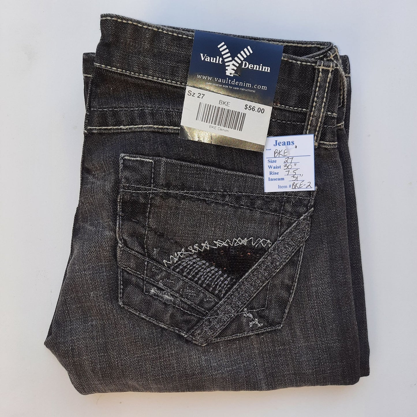 NWT Women's Boot Cut Jeans Size 27 "BKE"