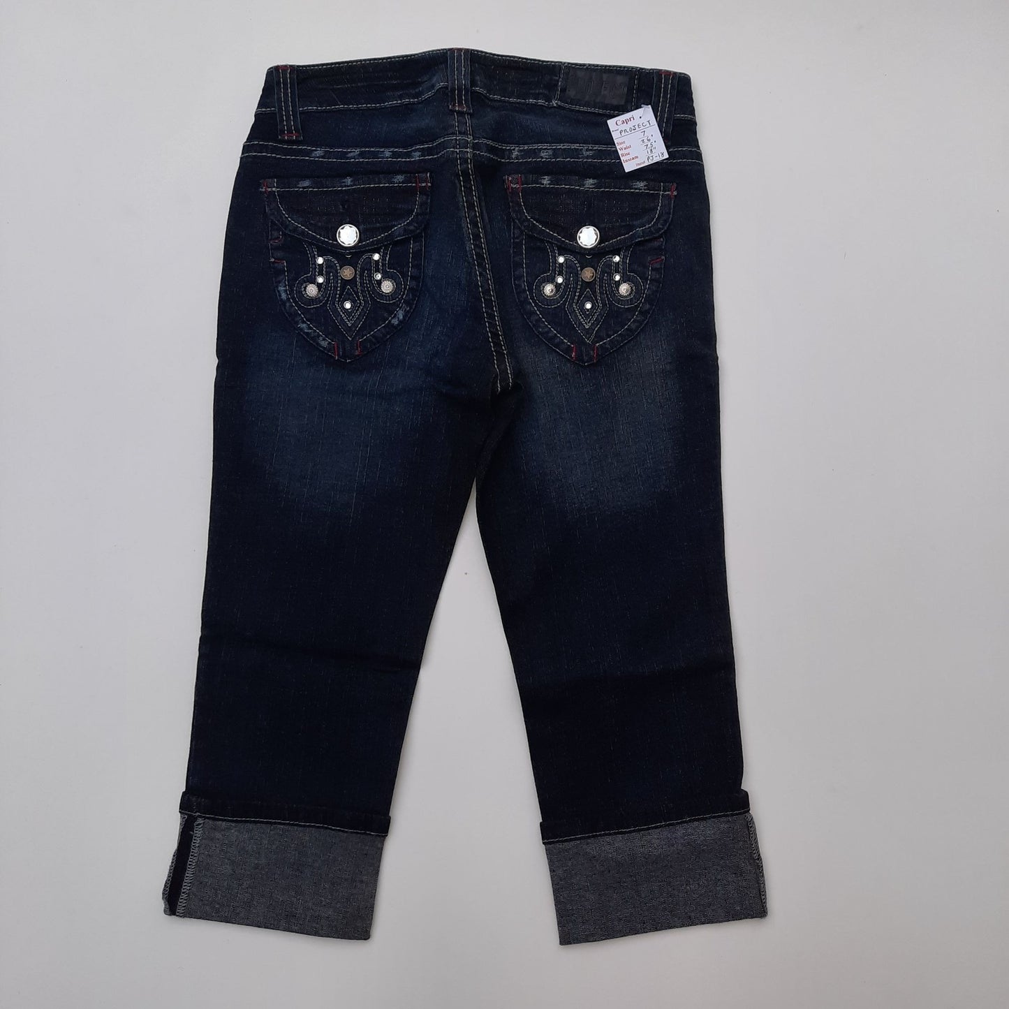 NWT Women's Capri Jeans Size 7 "Project"