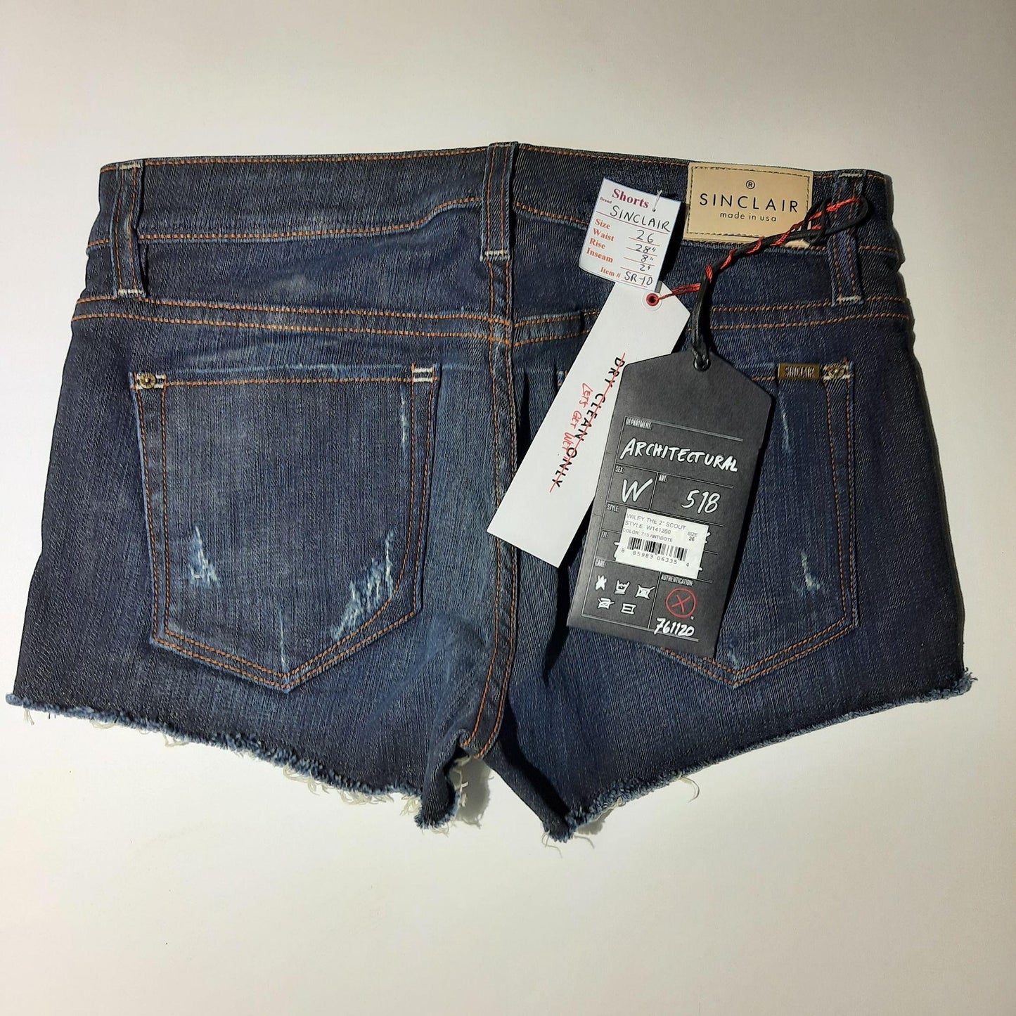 NWT "SINCLAIR" Shorts Size 26