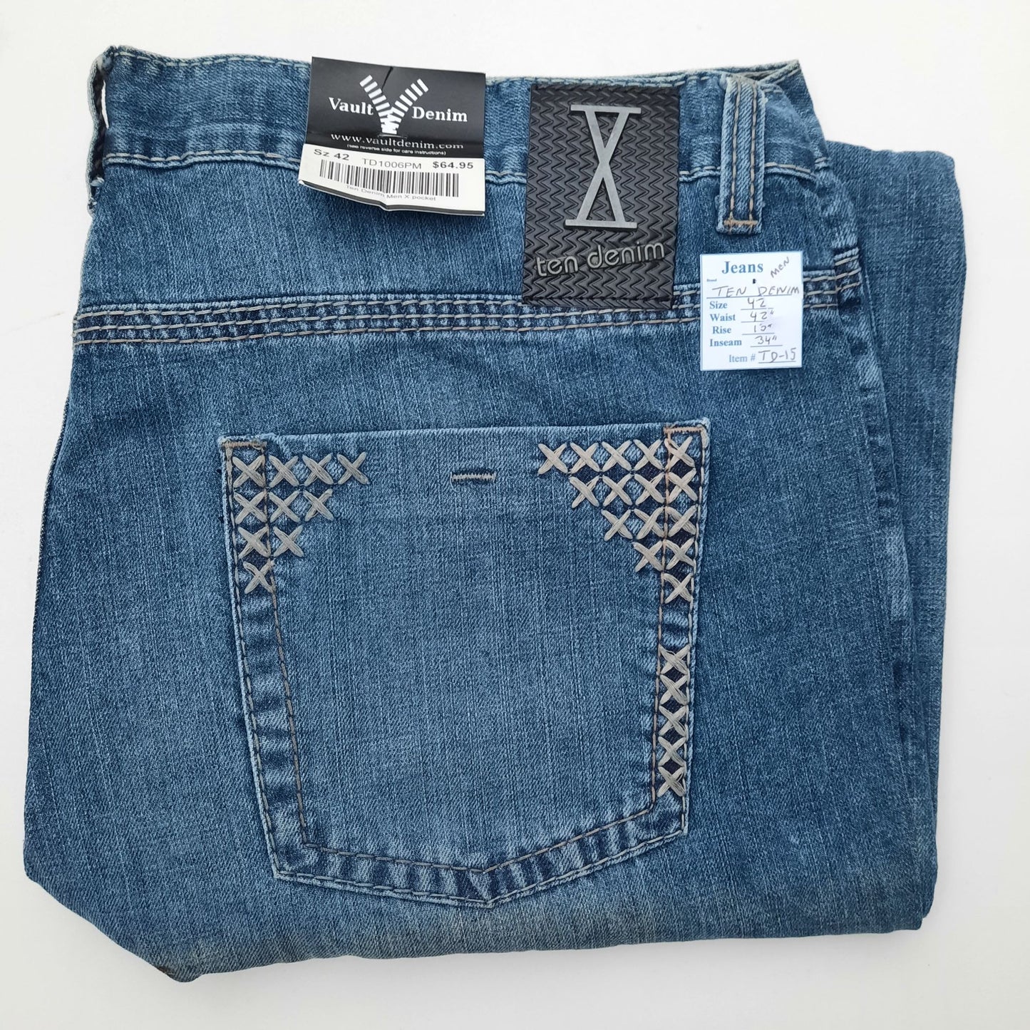 NWT Women's Capri Jeans Size 42 "Ten Denim"