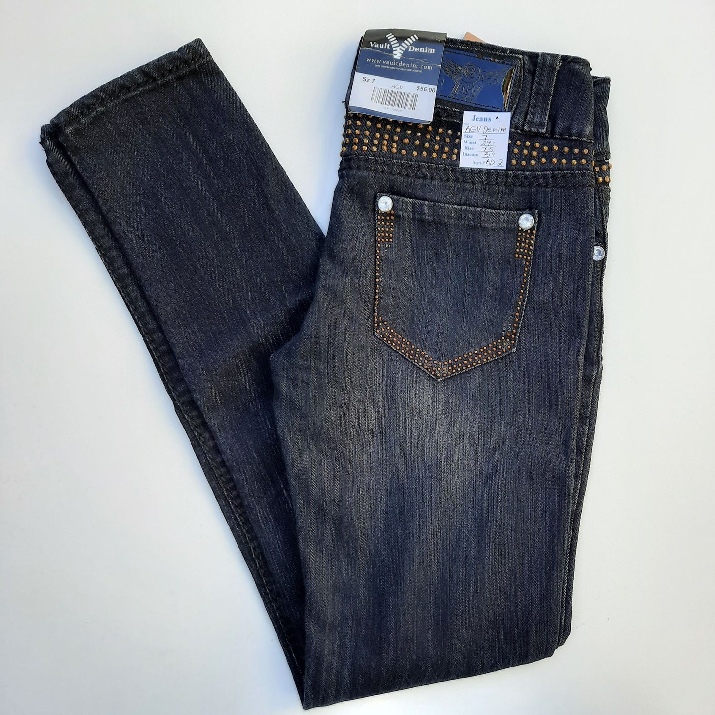 NWT Women's Skinny Jeans Size 7 "AGV Denim"