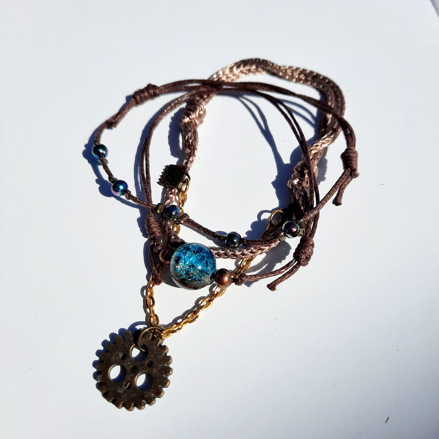 Vintage Like Multipurpose Handmade Bracelet