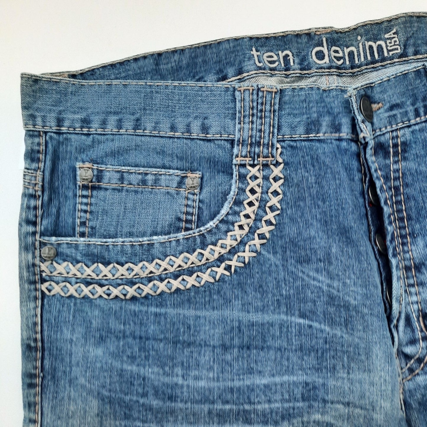 NWT Women's Capri Jeans Size 38 "Ten Denim"