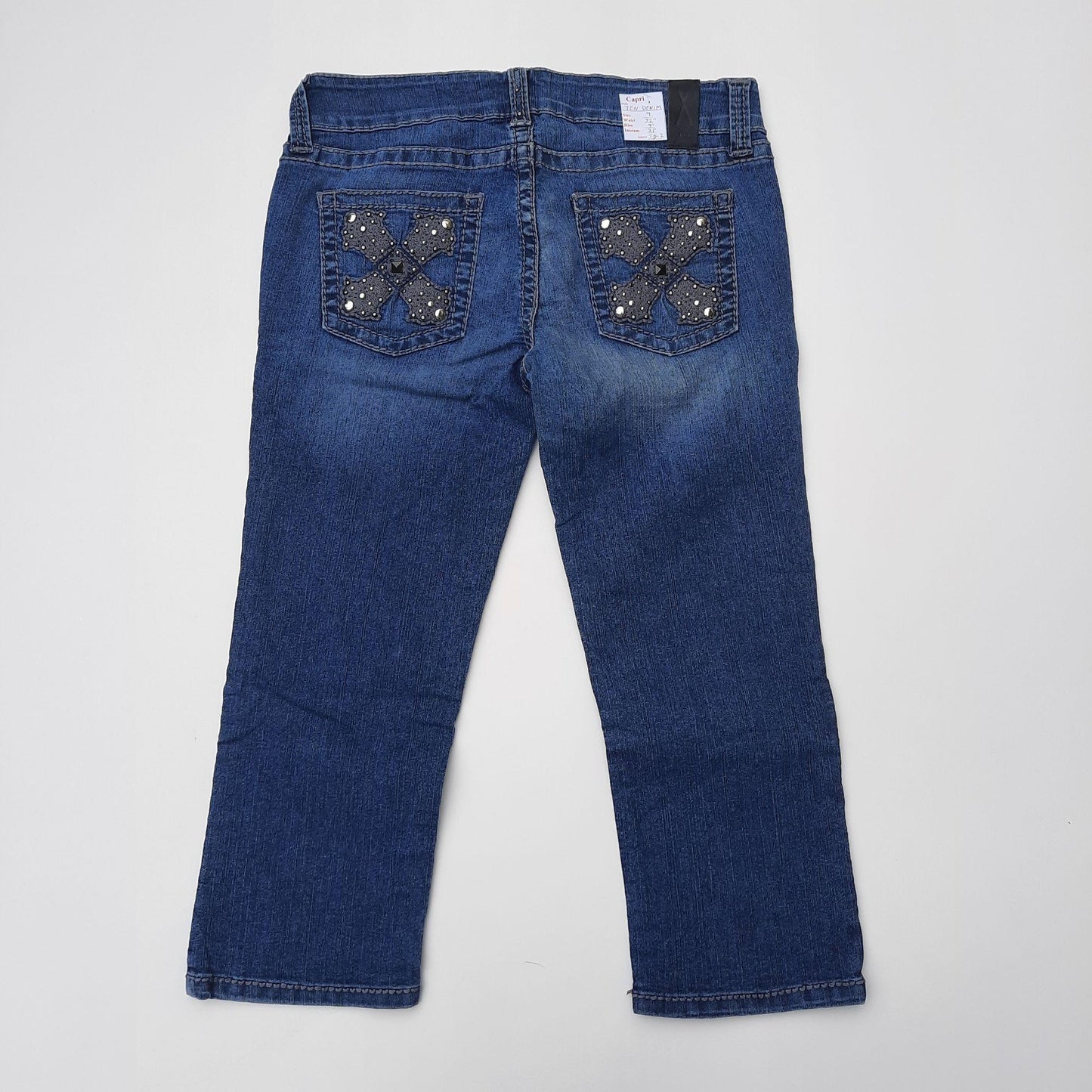 NWT "TEN DENIM" Capri Jeans Size 9