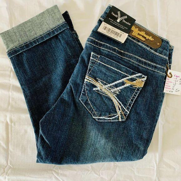 NWT Women's Capri Jeans "PHILANTHROPIC" Size 13