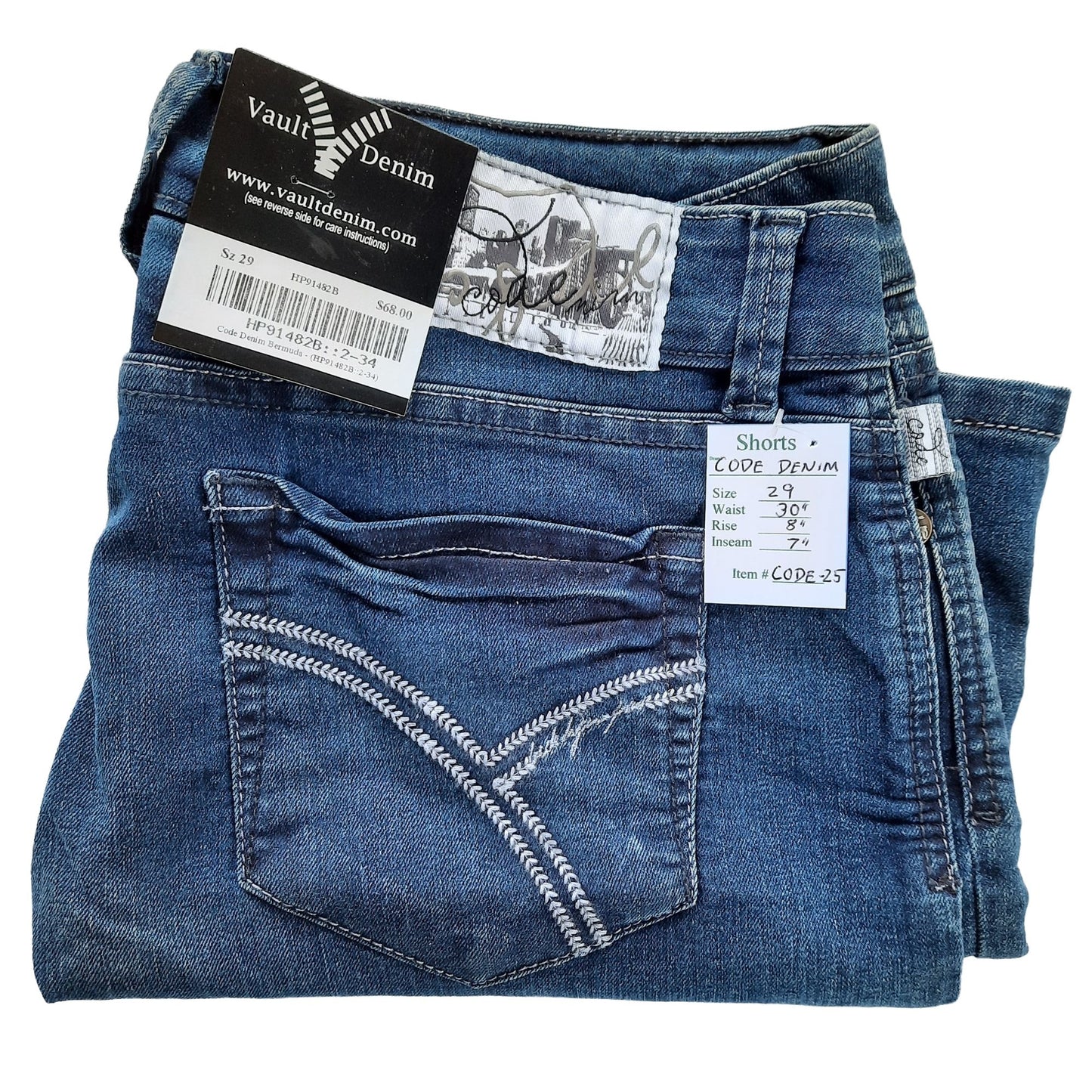 NWT Women's Denim Shorts Size 29