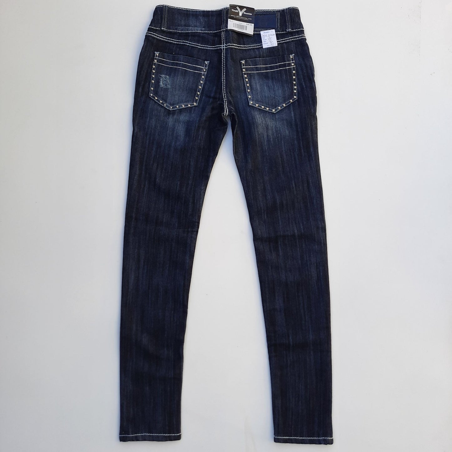 NWT Women's Black Skinny Jeans Size 7 "AGV Denim"