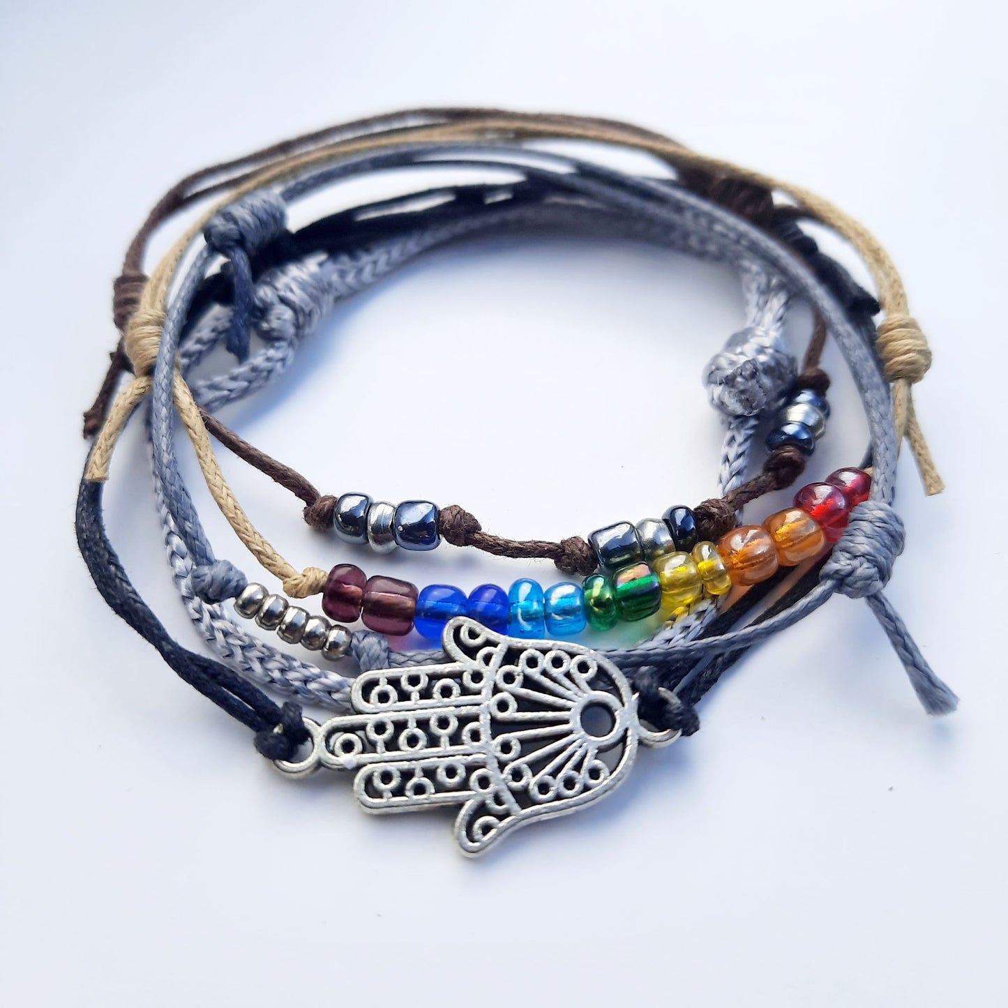 Hand Charm Handmade Bracelet