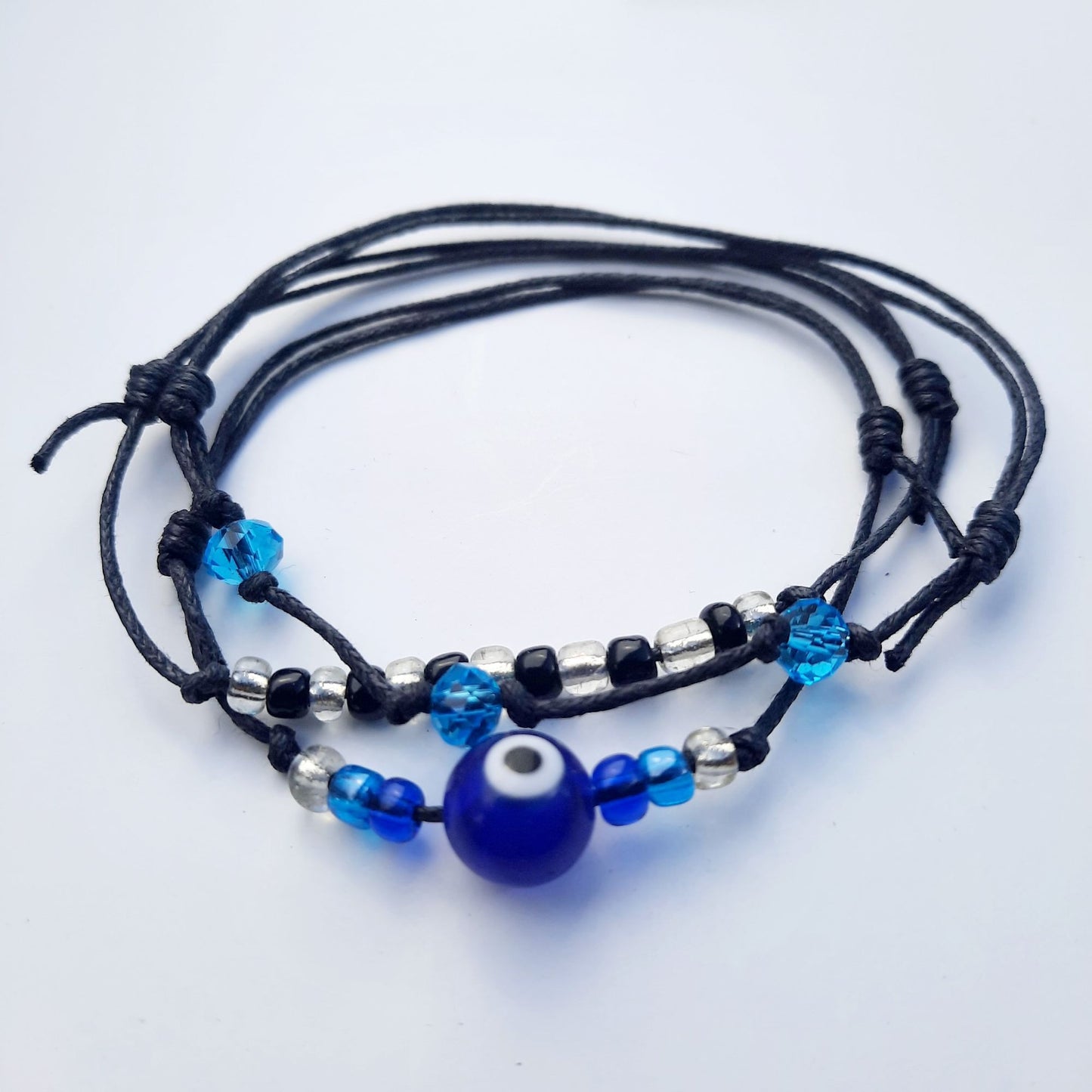 Blue Charm Handmade Bracelet