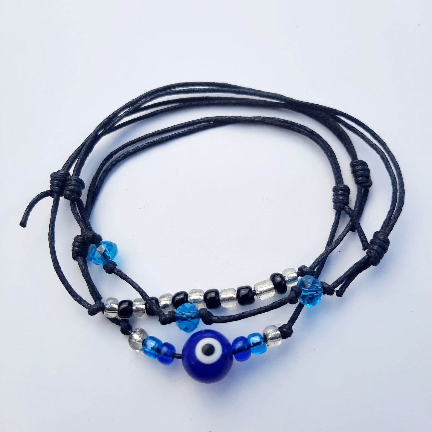 Blue Charm Handmade Bracelet